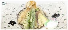 旬魚と野菜揚げ出し